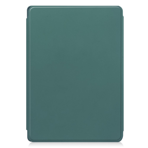 Puzdro s klávesnicou pre Samsung Galaxy Tab S6 Lite 2024 / 2022 / 2020, Rotary 360° Leather, tmavozelené