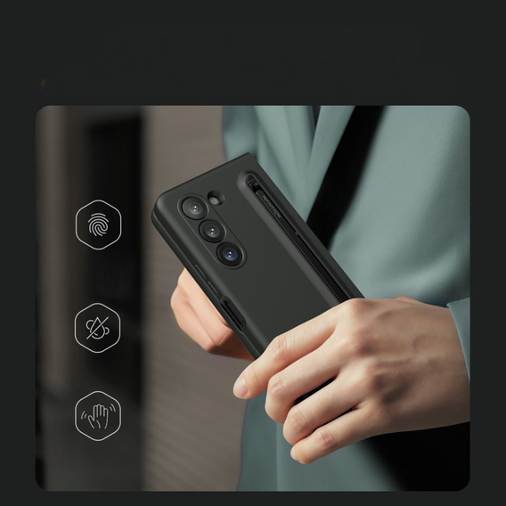 Puzdro NILLKIN pre Samsung Galaxy ZFold5 5G, Pure Flex, čierne