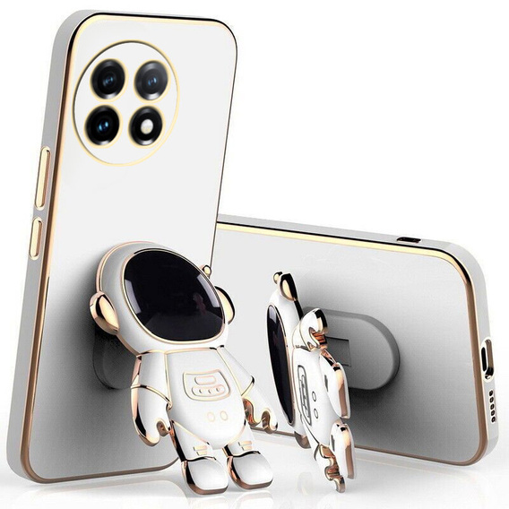 Obal na mobil pre OnePlus 11 5G, Astronaut, biele