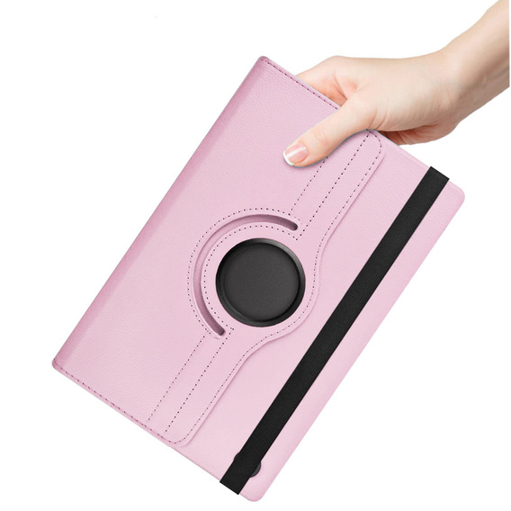 Puzdro pre Lenovo Tab M10 Plus 10.6 Gen 3 TB-125F TB-128F TB330FU 10.95", otočné o 360°, ružové rose gold