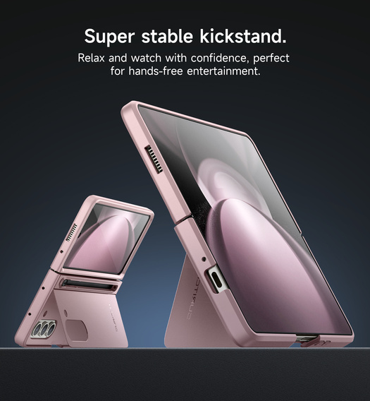 Puzdro Suritch Full Body s podstavcom a držiakom na stylus pre Samsung Galaxy Z Fold5