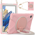 Detské puzdro pre Samsung Galaxy Tab A8 10.5 SM-X200 SM-X205, pancierované s popruhom, modré