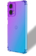 Puzdro pre Motorola Moto G85, Gradient Dropproof, Fialová / modrá