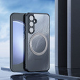 Puzdro DuxDucis pre Samsung Galaxy S23 FE, Aimo Case, pre MagSafe, transparentné / čierne