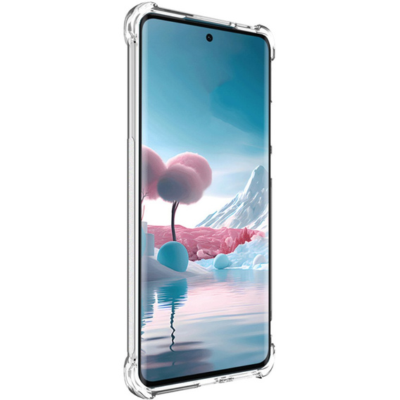 IMAK Obal na mobil pre Motorola Edge 40 Neo, Dropproof, priehľadné
