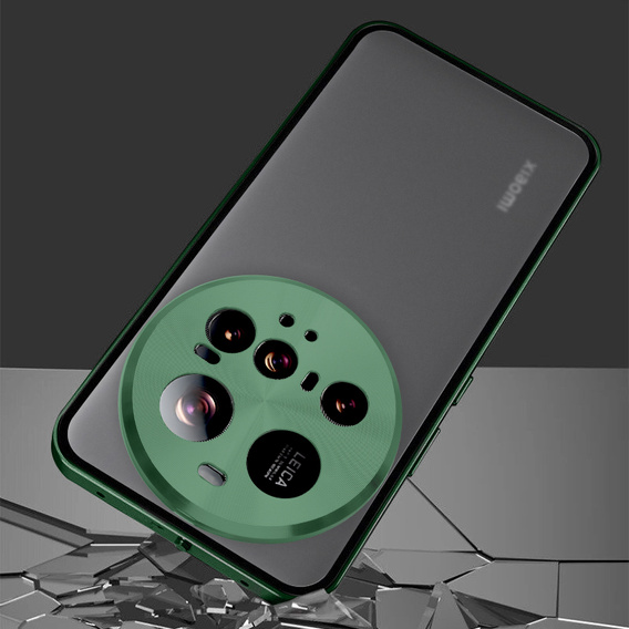 Puzdro pre Xiaomi 15 Ultra, Frame Case, zelený