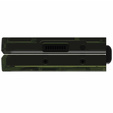 Urban Armor Gear Obal na mobil pre Galaxy Z Fold 5 5G, Plyo MagSafe, transparentné / zelené