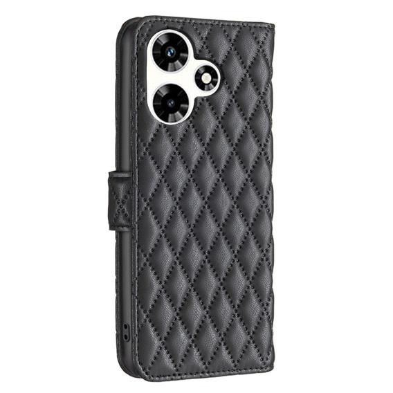 Klapkové puzdro pre Infinix Hot 30, Wallet, BINFEN COLOR, čierne