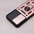 Obal na mobil pre Oppo A98 5G, CamShield Slide, ružové rose gold