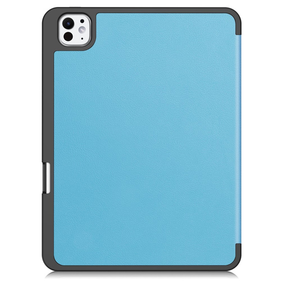 Puzdro pre iPad Pro 11" 2024 (5 gen.), Smartcase s priestorom pre stylus, modré