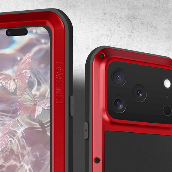 Puzdro s tvrdeným sklom pre iPhone 17 Pro Max