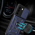 Obal na mobil pre Infinix Hot 50 4G, CamShield Slide, modré