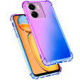 Puzdro pre Xiaomi Redmi 13C / Poco C65, Gradient Dropproof, Fialová / modrá