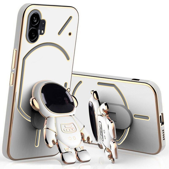 Obal na mobil pre Nothing phone 1 5G, Astronaut, biele