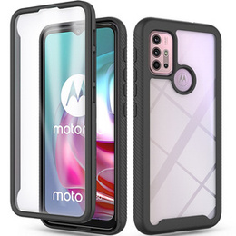 Puzdro pre Motorola Moto G10 / G20 / G30, Shockproof, s fóliou, modré