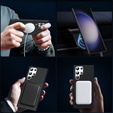 Obal na mobil pre Samsung Galaxy S23 Ultra, Silicone MagSafe, čierne