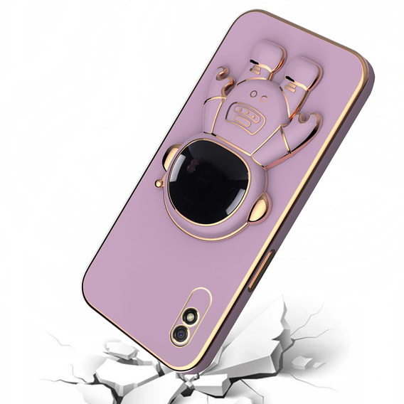 Obal na mobil pre Xiaomi Redmi 9A, Astronaut, fialové
