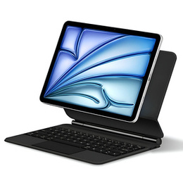Puzdro s klávesnicou pre iPad Air 11" 2024, Magnetic Keyboard Touchpad, čierne