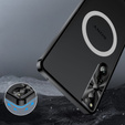 Ochranné puzdro na fotoaparát pre Sony Xperia 1 V, CamShield MagSafe, transparentné / čierne