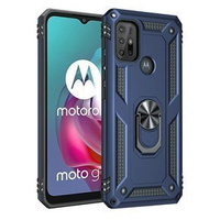 Pancierované obal na mobil pre Motorola Moto G10/G30, Nox Case Ring, modré