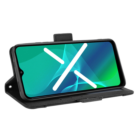 Klapkové puzdro pre Oppo Reno6 Pro 5G, Card Slot, čierne