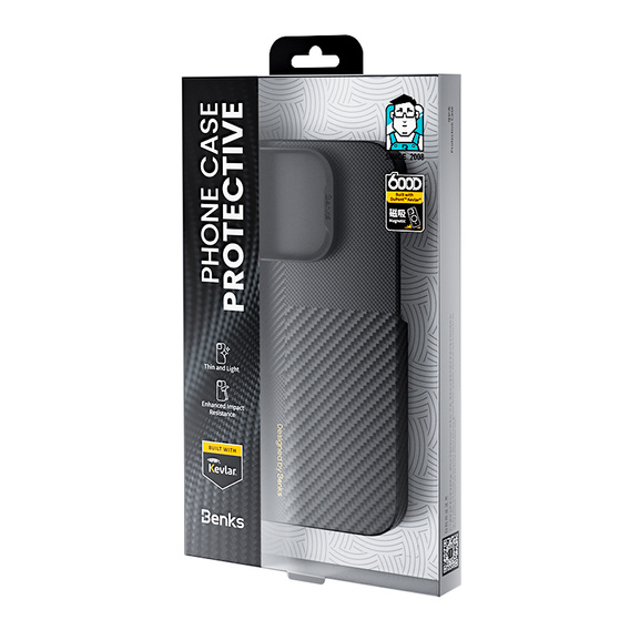 Magnetické puzdro Benks Montage Magnetic Armor Air (MB66) pre iPhone 16 Pro Max