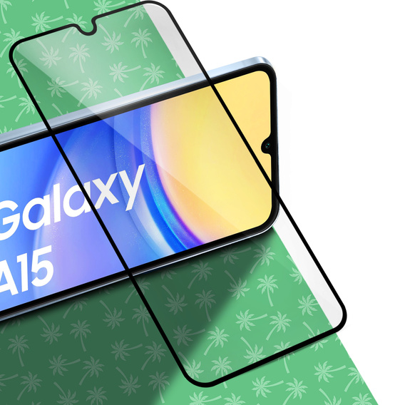 5D Full Glue Smart Palm tvrdené sklo pre Samsung Galaxy A15 4G/5G