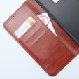 Klapkové puzdro pre Xiaomi 13T / 13T Pro, Crazy Horse Wallet, hnedé