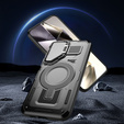 Puzdro pre Samsung Galaxy S24 FE, Military MagSafe with camera protection, čierne