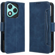 Klapkové puzdro pre Honor 400 Lite, Card Slot, tmavomodré