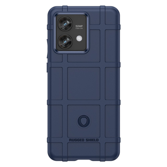 Obal na mobil pre Motorola Edge 40 Neo, Rugged Shield, modré