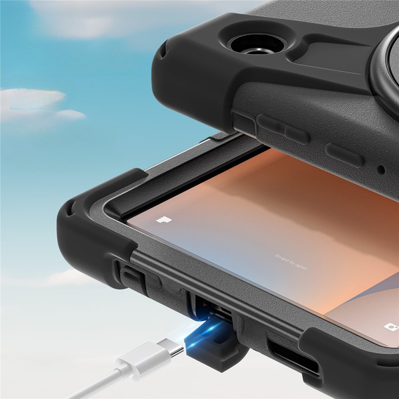 Puzdro s podstavcom a ramenným popruhom pre Samsung Galaxy Tab A11