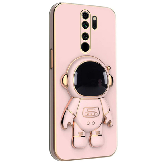 Obal na mobil pre Xiaomi Redmi Note 8 Pro, Astronaut, ružové rose gold