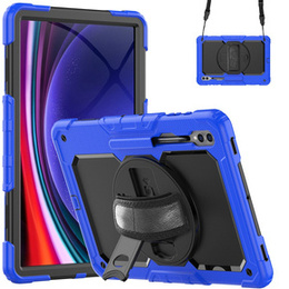 Puzdro pre Samsung Galaxy Tab S9 Ultra, pancierované ochranné,modré / čierne