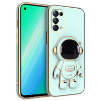 Obal na mobil pre Oppo A74 5G, Astronaut, zelený