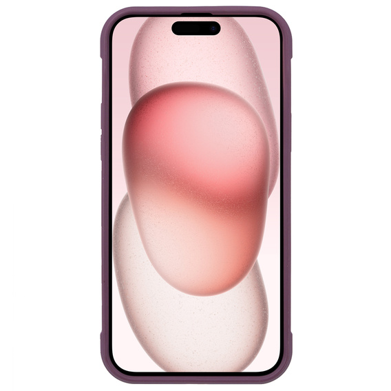 Puzdro pre iPhone 15 Plus, ERBORD Armor Mag, bordové