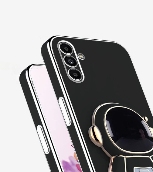 Obal na mobil pre Samsung Galaxy A56 5G, Astronaut, čierne