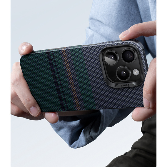 BENKS Kevlar Magnetic Armor Air Aurora 600D SA66 puzdro pre MagSafe pre iPhone 16 Pro Max