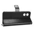 Klapkové puzdro pre Oppo A17, Crazy Horse Wallet, čierne