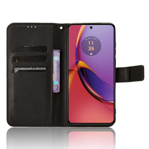 Flipové puzdro pre Motorola Moto G84 5G, Smart Magnet, čierna