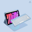 Puzdro + klávesnica iPad mini 6 2021 8,3'', Magnetic Keyboard, čierne