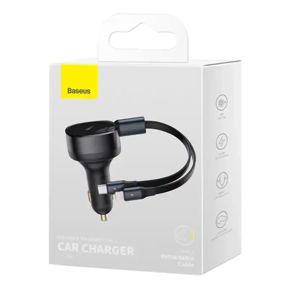 30W nabíjačka do auta Baseus Enjoyment pre smartfóny, tablety a iné mobilné zariadenia