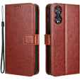 Klapkové puzdro pre TCL 40 NxtPaper, Crazy Horse Wallet, hnedé