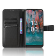 Klapkové puzdro pre Nokia C12 4G, Wallet Smart Magnet, čierne