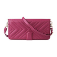 Puzdro s chlopňou pre Xiaomi Poco F7 Ultra, Crossbody Leather Wallet, bordové