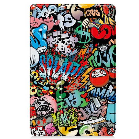 Puzdro pre Xiaomi Redmi Pad Pro / Xiaomi Poco Pad, Smartcase, graffiti
