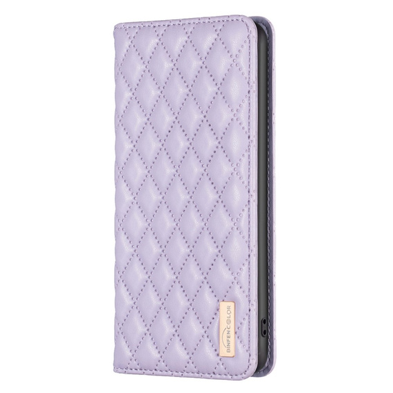 Klapkové puzdro pre Samsung Galaxy A54 5G, Wallet, BINFEN COLOR, fialové