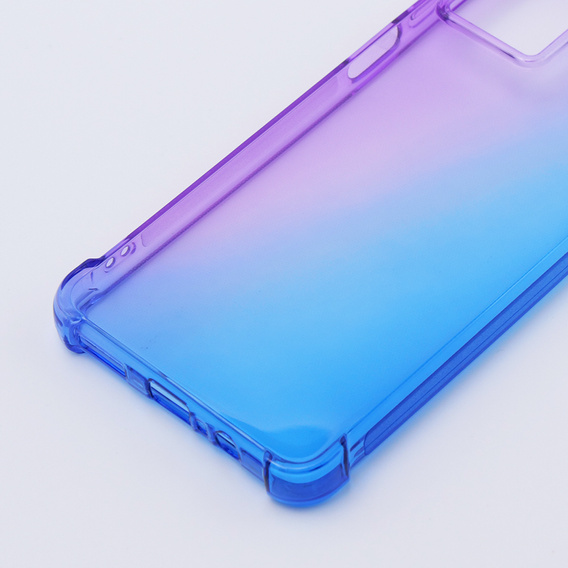 Puzdro pre Motorola Moto G54 5G, Gradient Dropproof, Fialová / modrá
