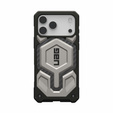 Puzdro Urban Armor Gear pre iPhone 17 Pro Max, Monarch Pro Kevlar MagSafe, titánové