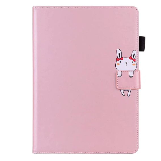 Puzdro pre Samsung Galaxy Tab A7 Lite 8.7, s chlopňou, animal, ružové